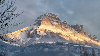 topo rando, photo hdr, chartreuse, dent de crolles