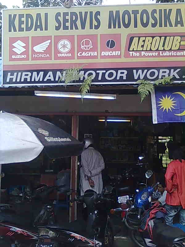shoping centre: bengkel motorsikal kwsan sg.buloh...