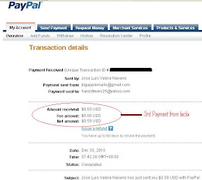 3rd payment from Ixclix