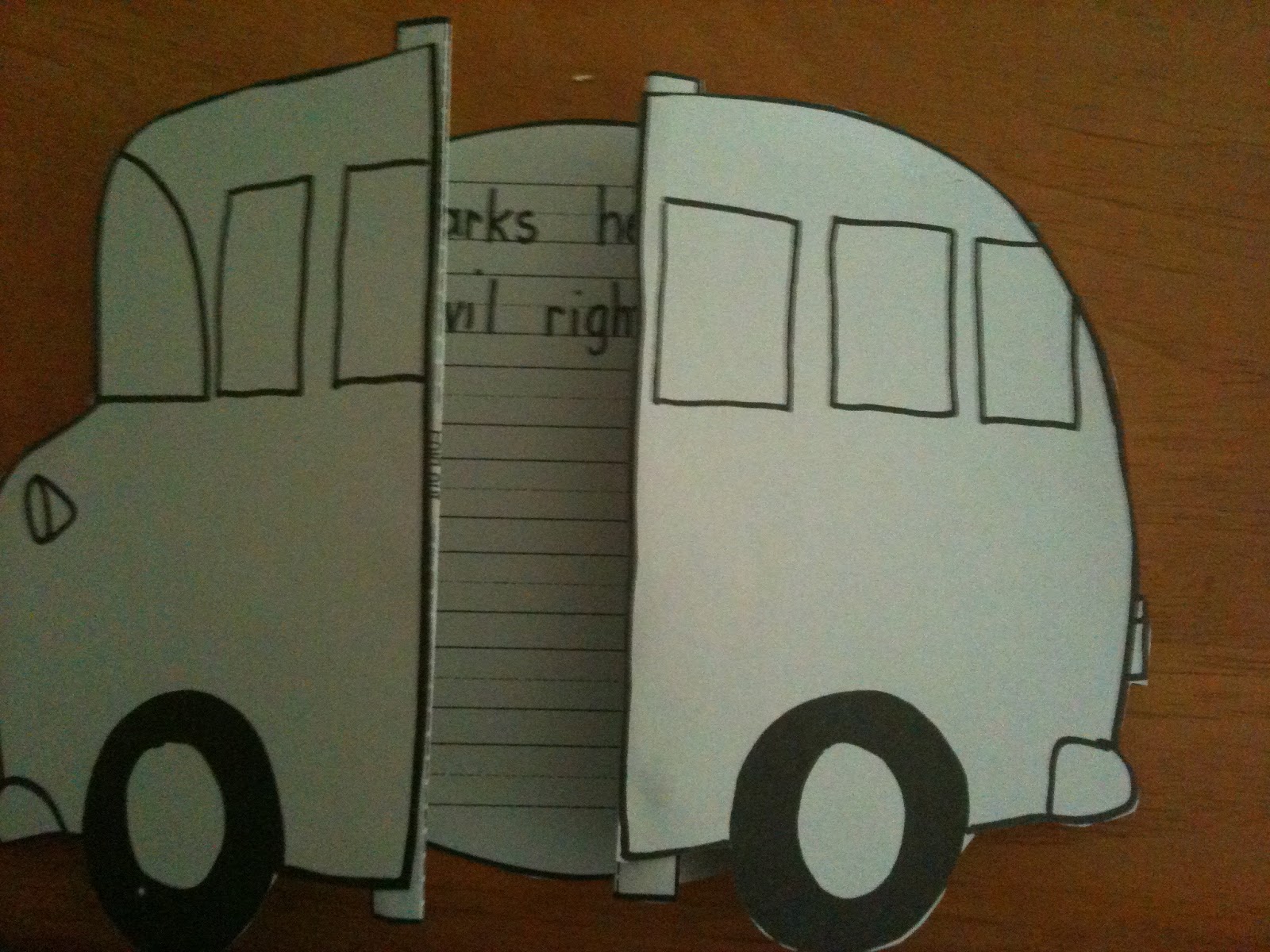 How To Draw Rosa Parks Bus