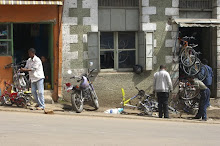 Ethiopia Bike Shop.