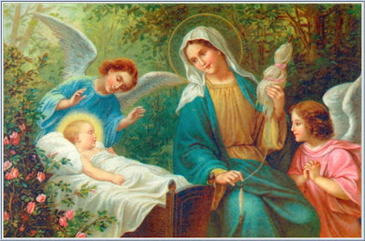 virgem maria e jesus