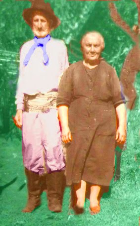 MIS ABUELOS (FOTO BLANCO Y NEGRO) COLOREADA