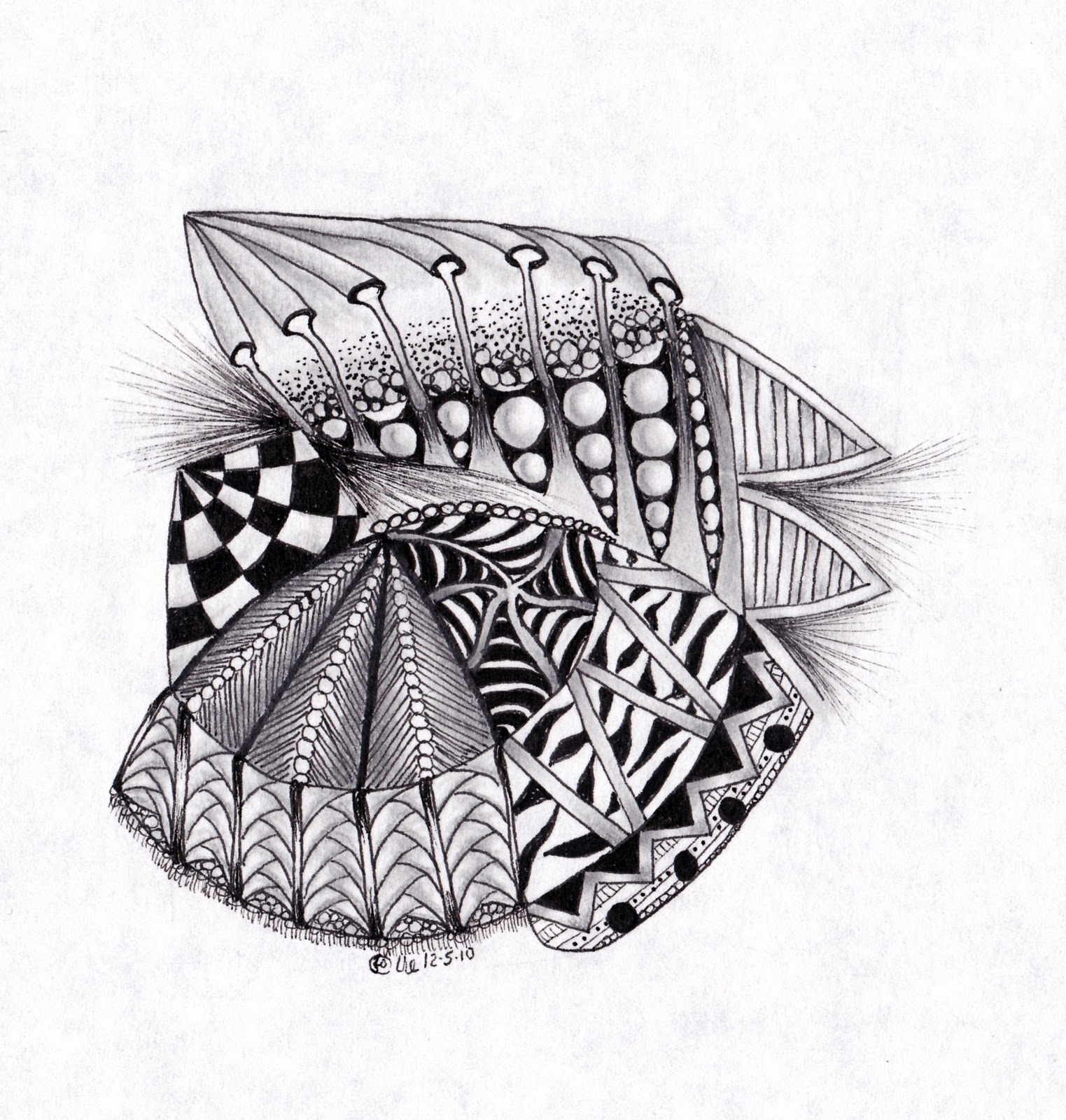 Zentangles by Laurie