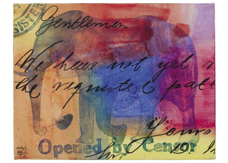 L'Exotisme a du cachet, Musée de La Poste, invitation recto
