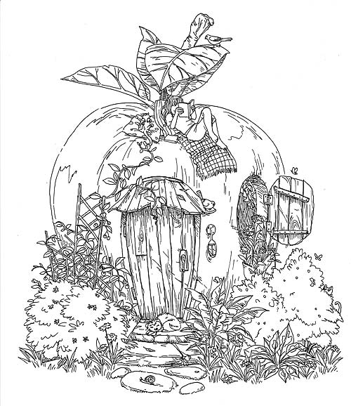 SketchyCharacters The Apple House