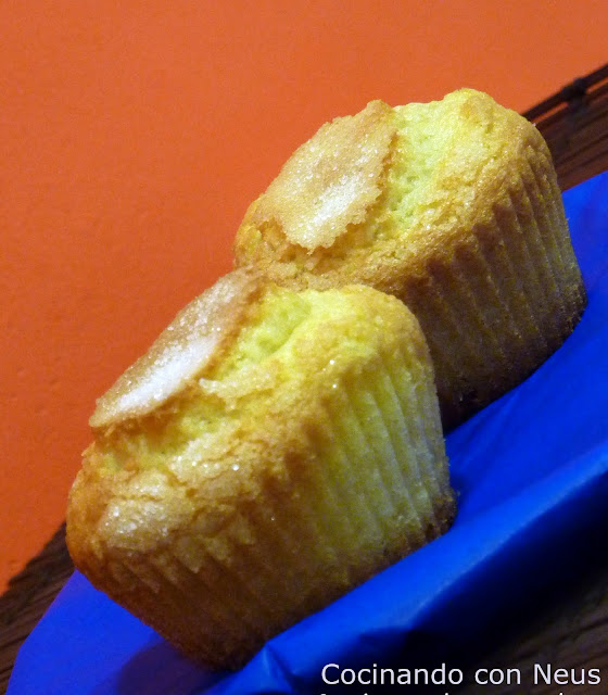 Magdalenas de nata 