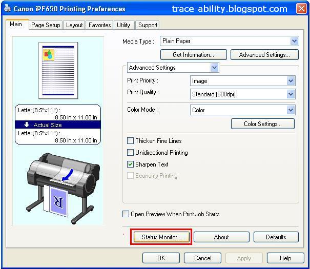Accounting Functions of Canon imagePROGRAF Large Format Printer | Large
