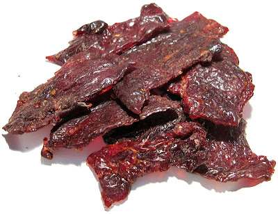 sweet and hot beef jerky