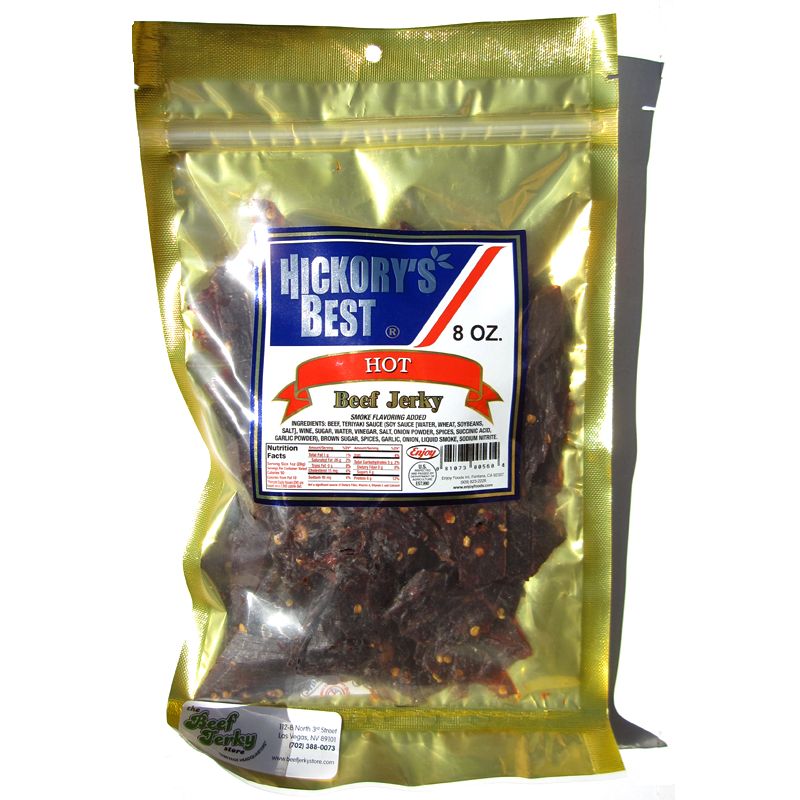 Hickory's Best Beef Jerky - Hot.