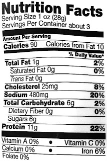 sweet baby rays beef jerky nutrition facts