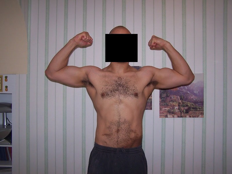 Aaron — after Leangains @ 186lbs