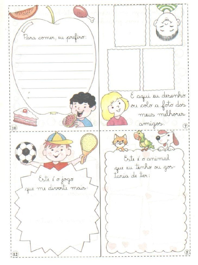 Eu sou assim - Desenho e Pintura - Atividade Educativa para Creche (0 a 3  anos)