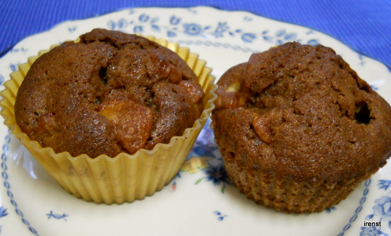 Irène`s Leckereien♥: Schoko-Apfel - Muffins mit Zimt von &amp;quot;Küchenzaubereien&amp;quot;