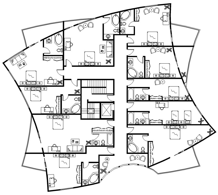 HOTEL DESIGN Floor Plans