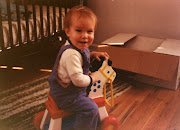Riding His Horse in Our First House