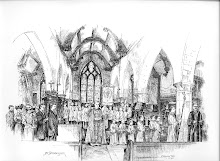 A procession at All Sants, North Street, York, c1910