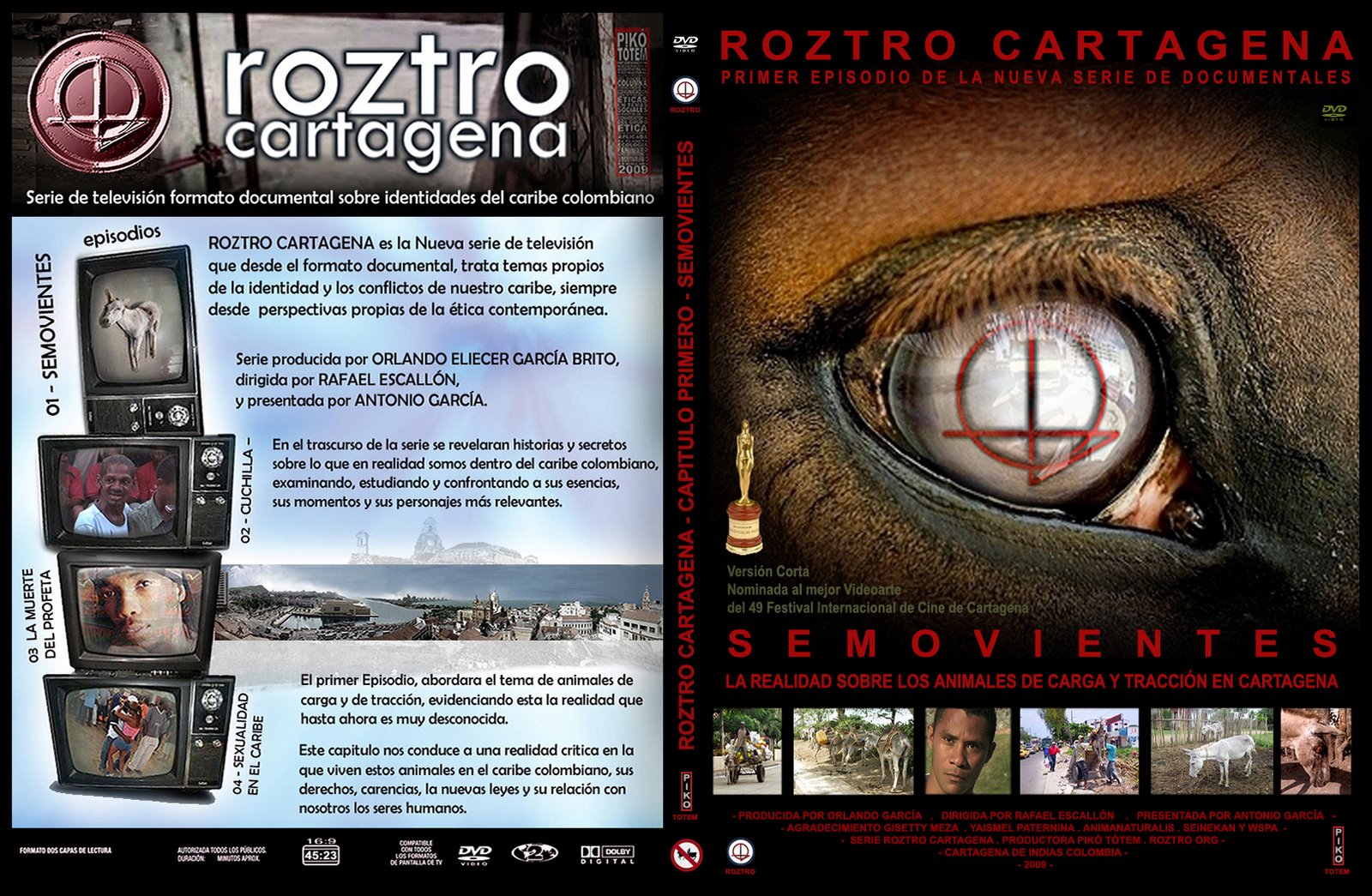 DOCUMENTAL DE ROZTRO CARTAGENA EN DVD