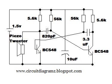 circuit diagram: Mosquitoes repellent circuit diagram