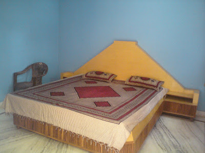 My Room at the Red Rose hotel - Pushkar