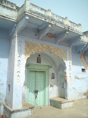 Traditional doors in Rajasthani villages