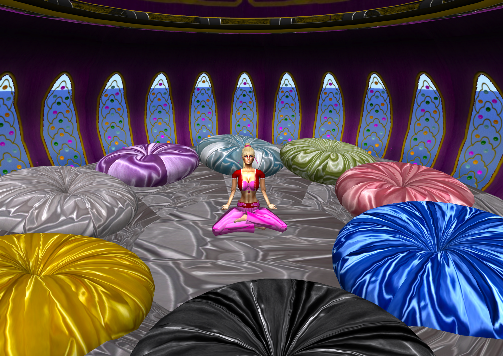 Nat's Elfin Enchanted Jeannie and a Bottle