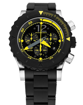 Burberry diver watch Clearance