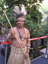Ìndio da aldeia Icatú.