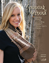 "Spinning Around - Spinning, Knitting & Dyeing Elizabeth Zimmermann's Classics"