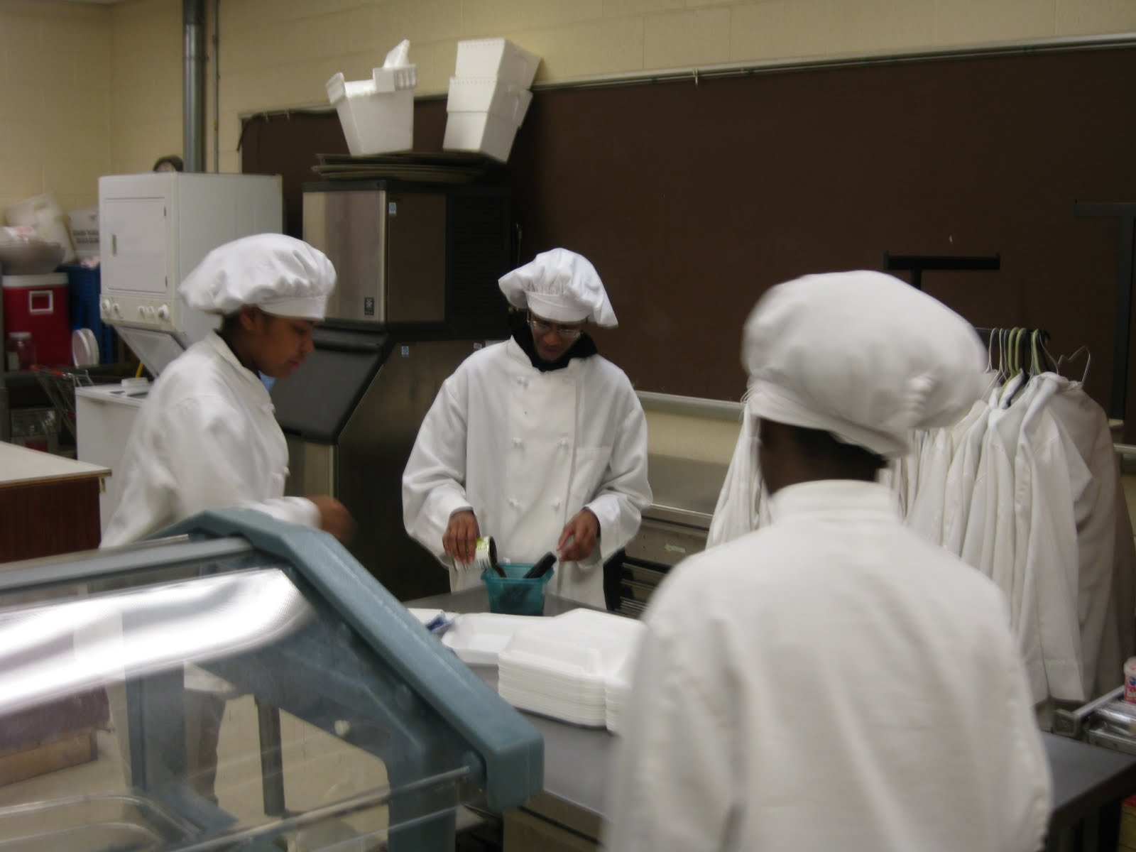 Warren Career Tech News!: WCHS Culinary Arts Classes in Action