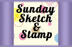 Sunday Sketch and Stamp Challenge #104 - Donna's Sketch