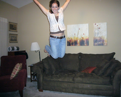 michelle hipps jumping in the air