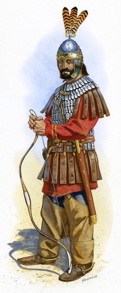 Antichi Soldati Romani Di Fanteria Leggera