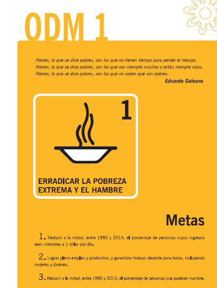 Los ODM son cosa nuestra: Gu\u00eda did\u00e1ctica, ODM 1