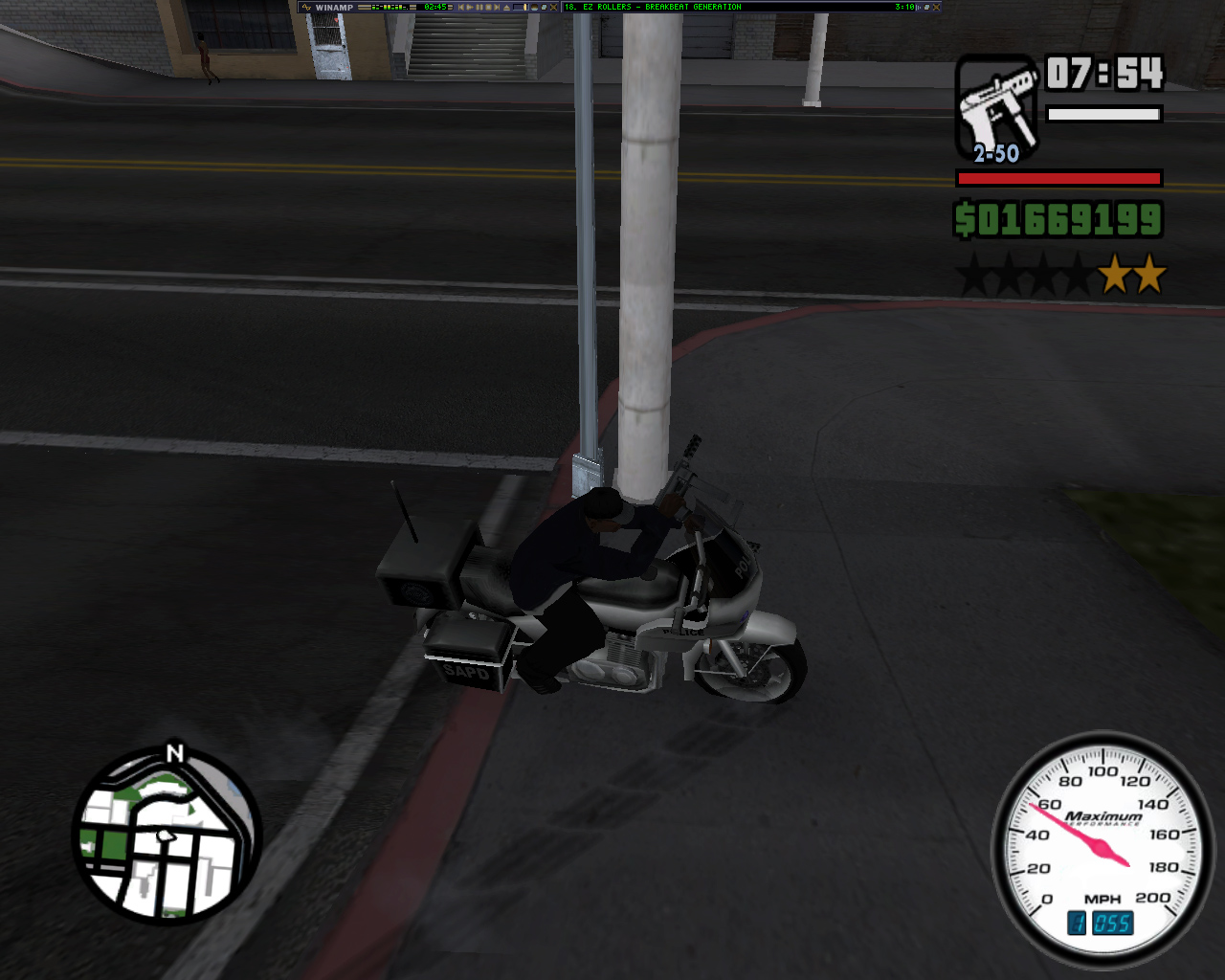 MOD'S GTA SA Gta SA Speedometer Mod