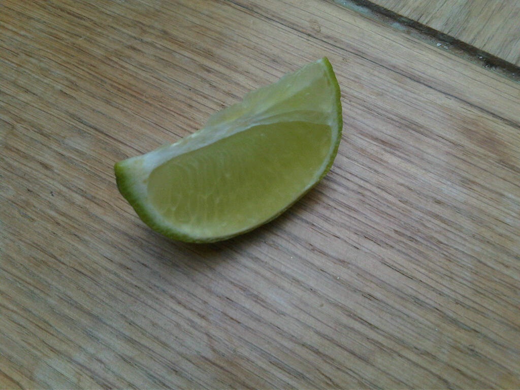 Zoe's Kitchen How not to cut a lime