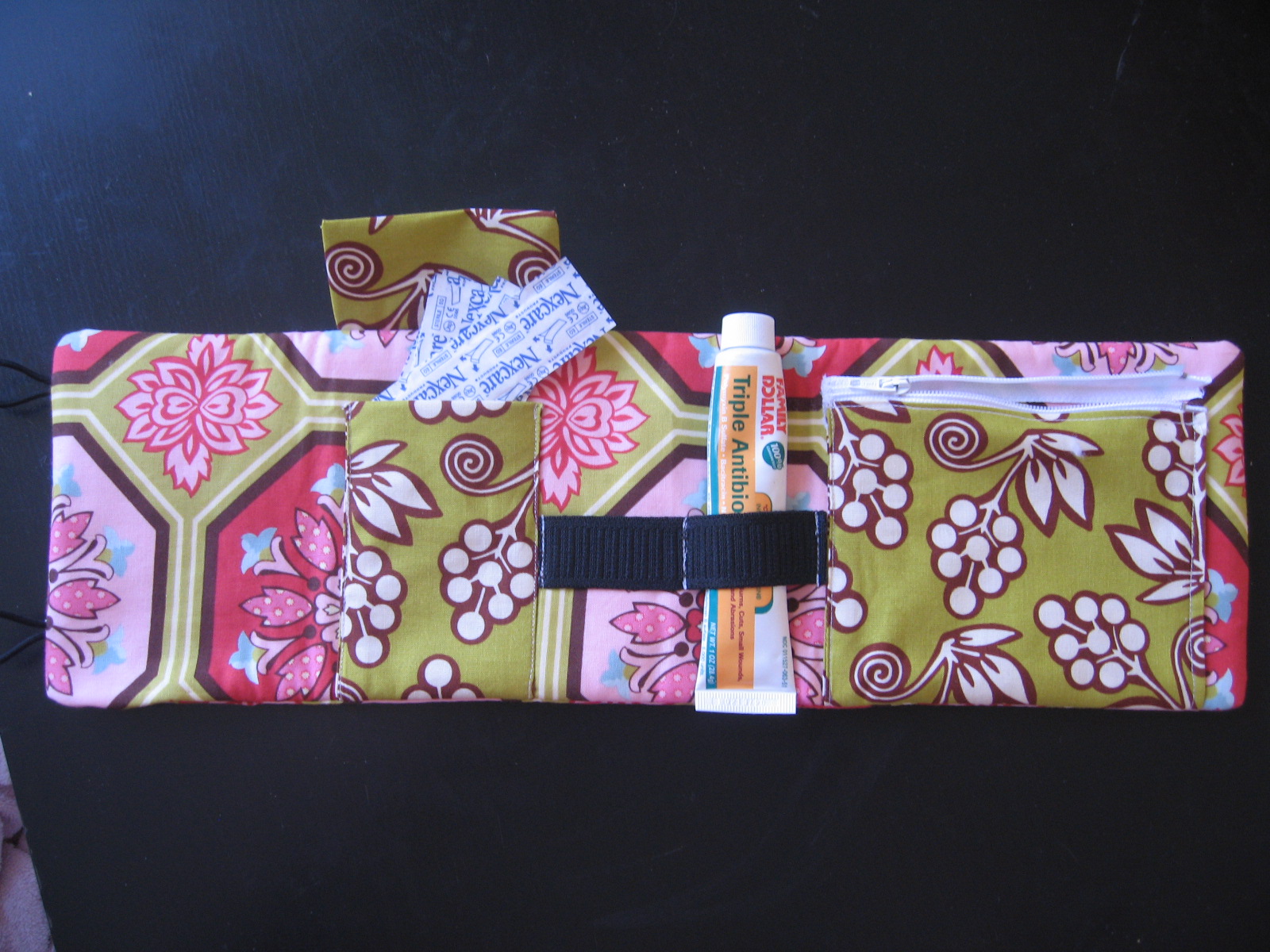 Sister Sue's Creations Traveling FIrst Aid roll up