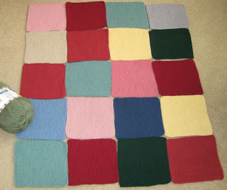 knitted blocks