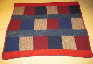knitted afghan