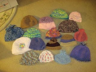 crocheted hats for homeless