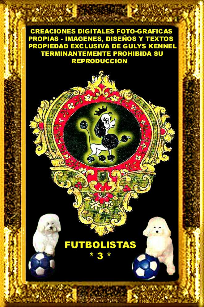 CANICHES GULYS - FUTBOLISTAS - 3 -