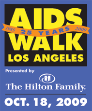 AIDS WALK LA 10-18-2009