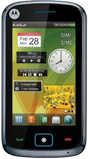 Motorola EX115 EX128 Dual SIM Phones India
