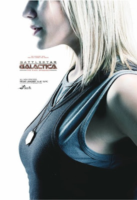 Battlestar Galactica Season 4.5 Television Character Posters - Katee Sackhoff as Kara 'Starbuck' Thrace