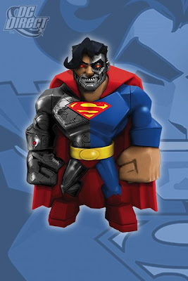 DC Direct - Cyborg Superman Uni-Formz Vinyl Action Figure