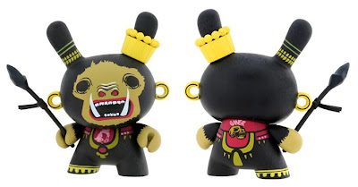 Kidrobot - Xolotl 3 Inch Dunny Front and Back by Saner