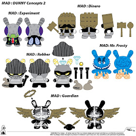 Kidrobot - MAD's 2009 Dunny Concept Designs 2