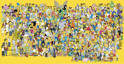 The Simpsons 20th Anniversary Poster