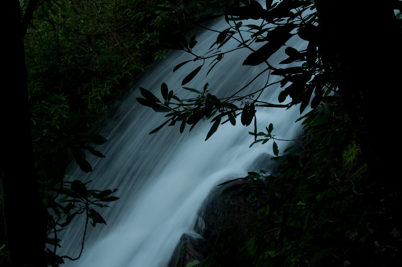 Walking On Empty Red Fork Falls