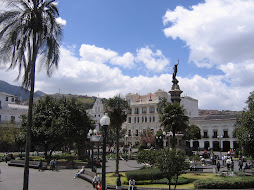 Statue in a plaza